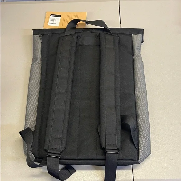 New Gray Ucon Acrobatics Roll-Top Hajo Backpack Side-entry zipper Vegan